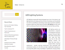 Tablet Screenshot of darbylighting.com